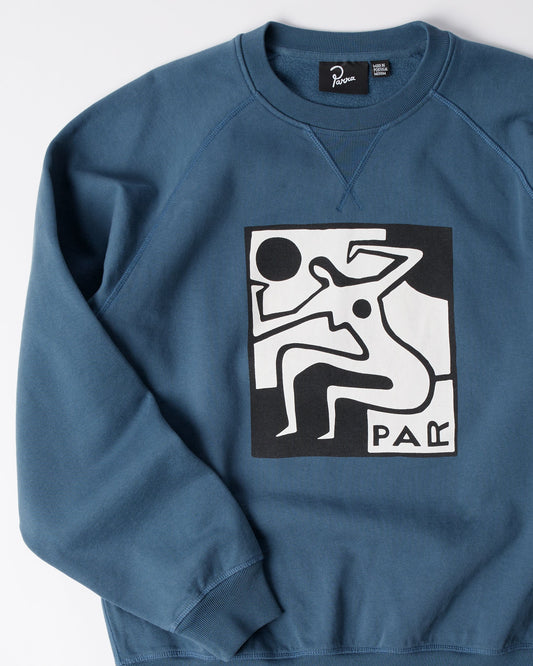 Ball sports crew neck sweatshirt