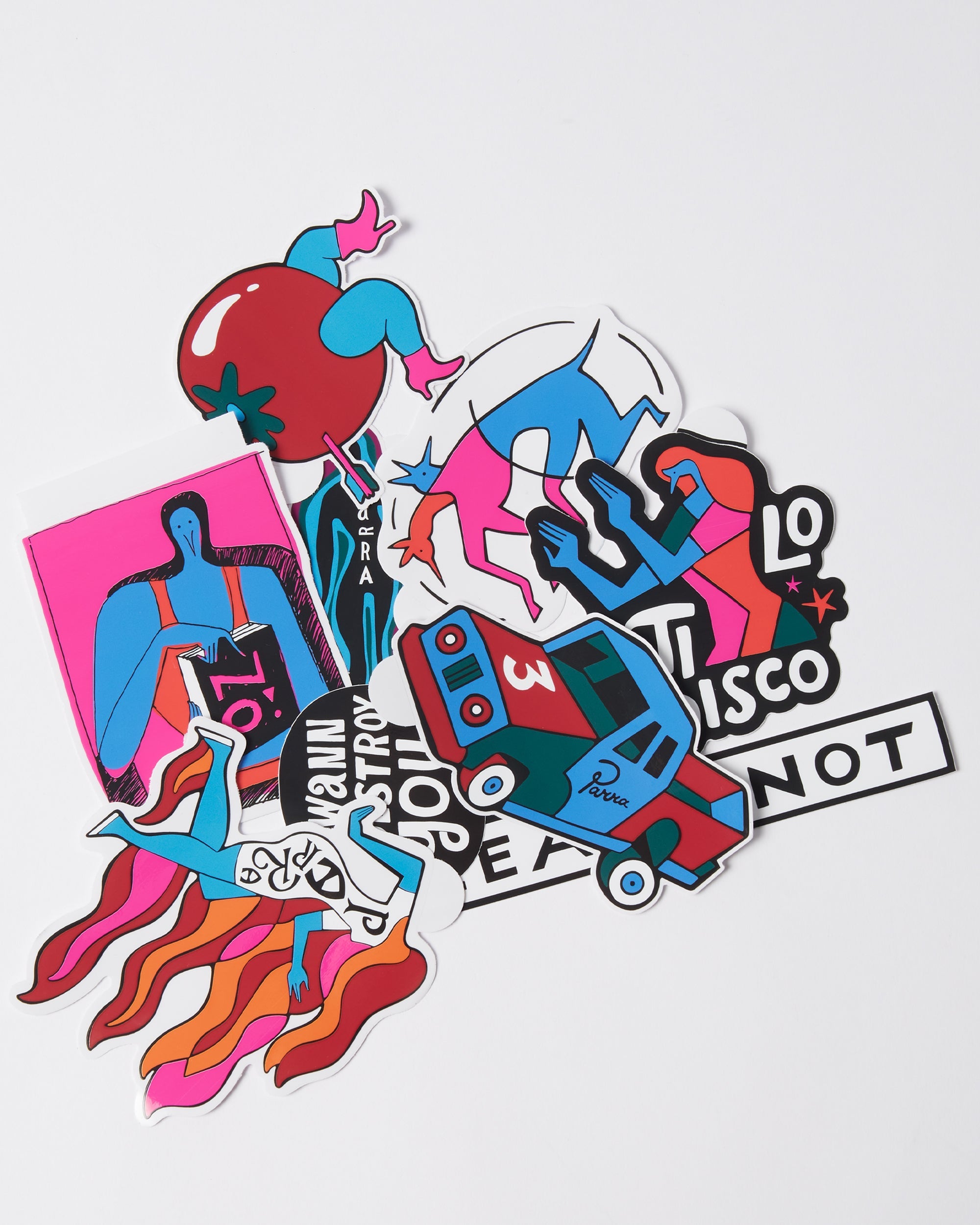 Various sticker pack – by Parra JP