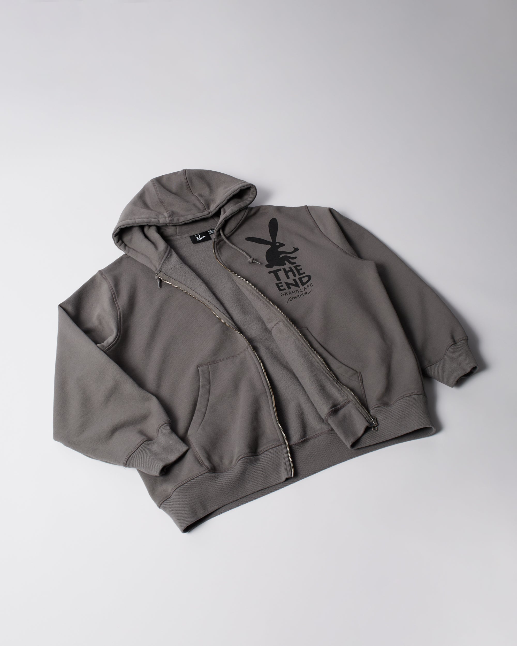 End the bunny zip hooded sweatshirt – by Parra JP