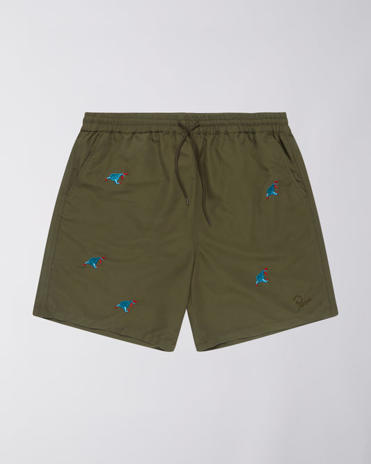 running pear swim shorts