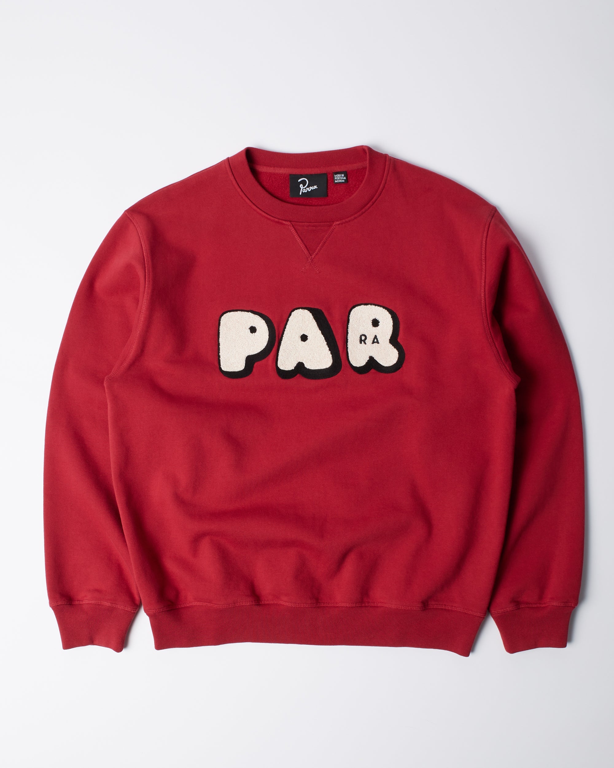 Rounded PAR crew neck sweatshirt – by Parra JP Rounded PAR crew neck sweatshirt – by Parra JP