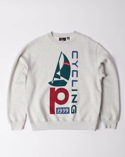 Sail bike crew neck sweatshirt