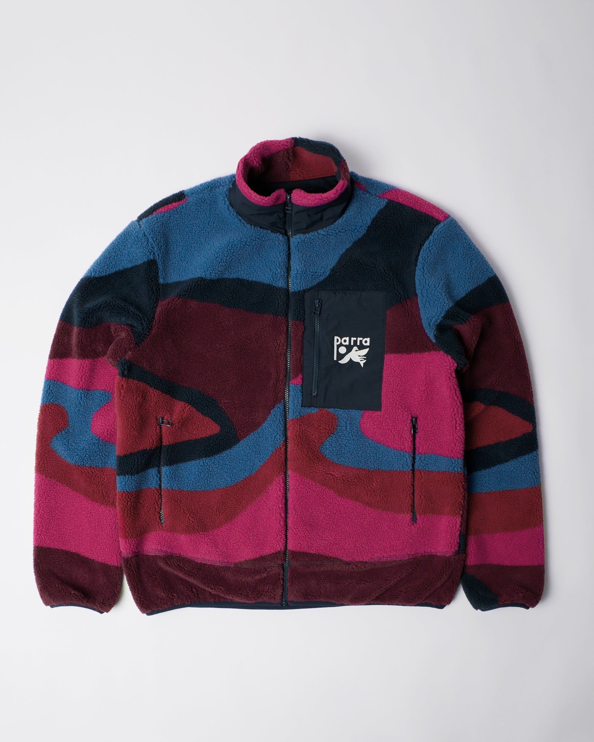 Full ftp booster polar fleece jacket – by Parra JP