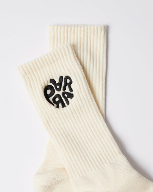 1976 logo crew socks