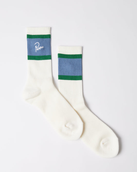 Signature striped crew socks