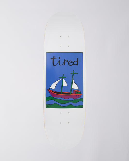 the ship has sailed skateboard deck