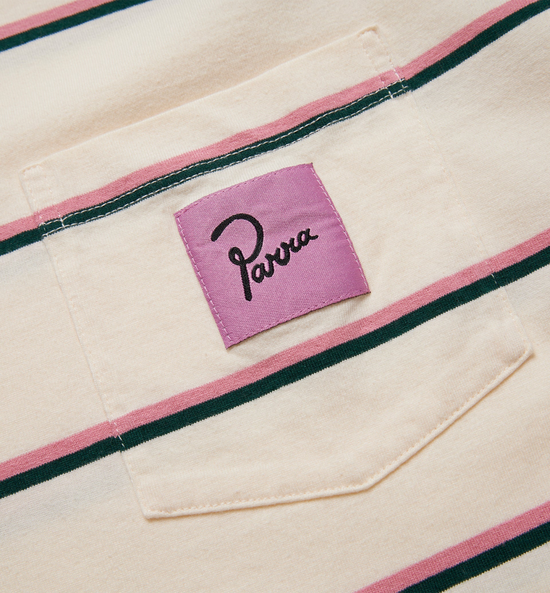 Parra - striper pocket logo t-shirt