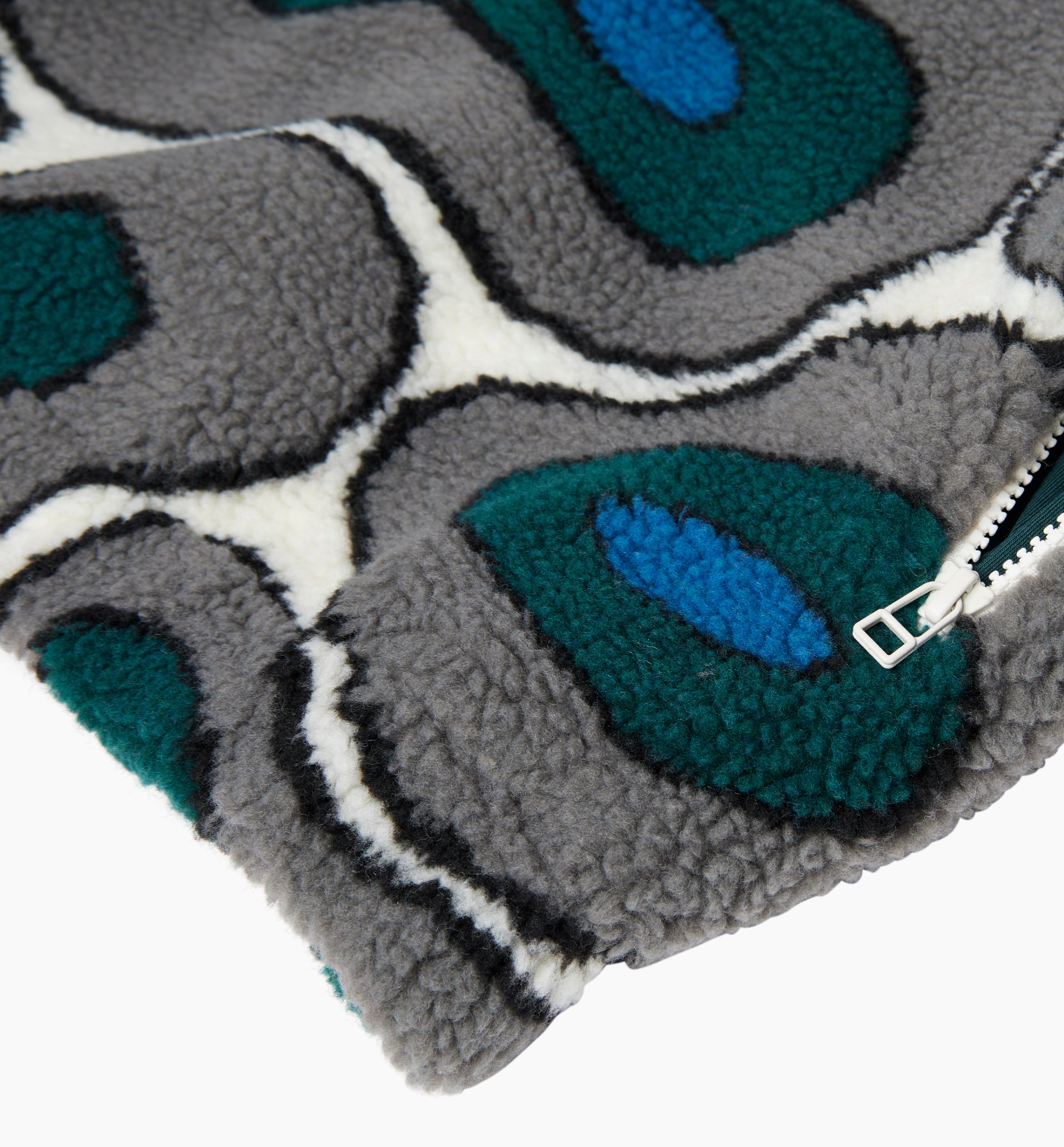 Parra - amethist geode polar fleece pullover