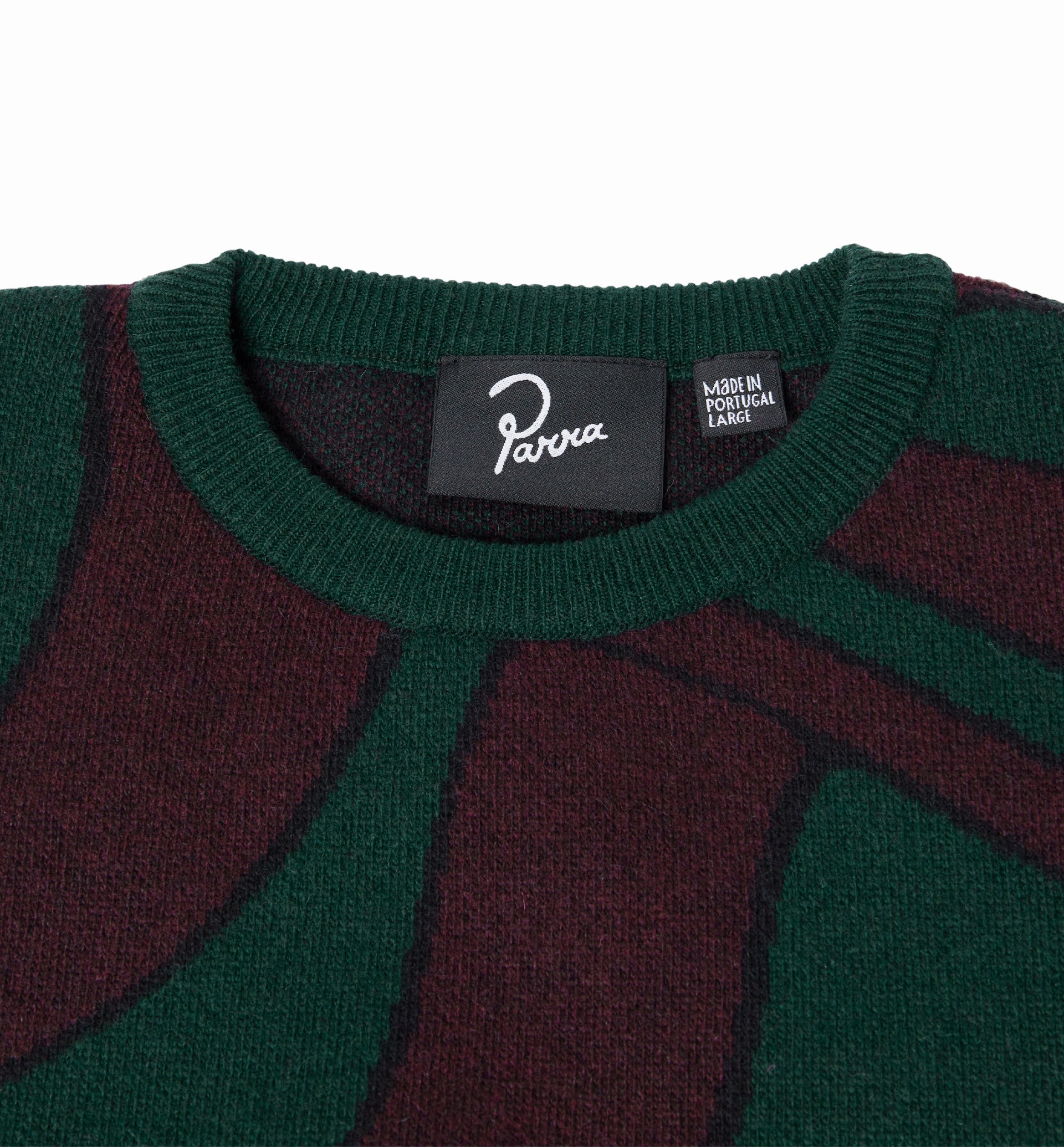 Parra - distorted waves knitted pullover
