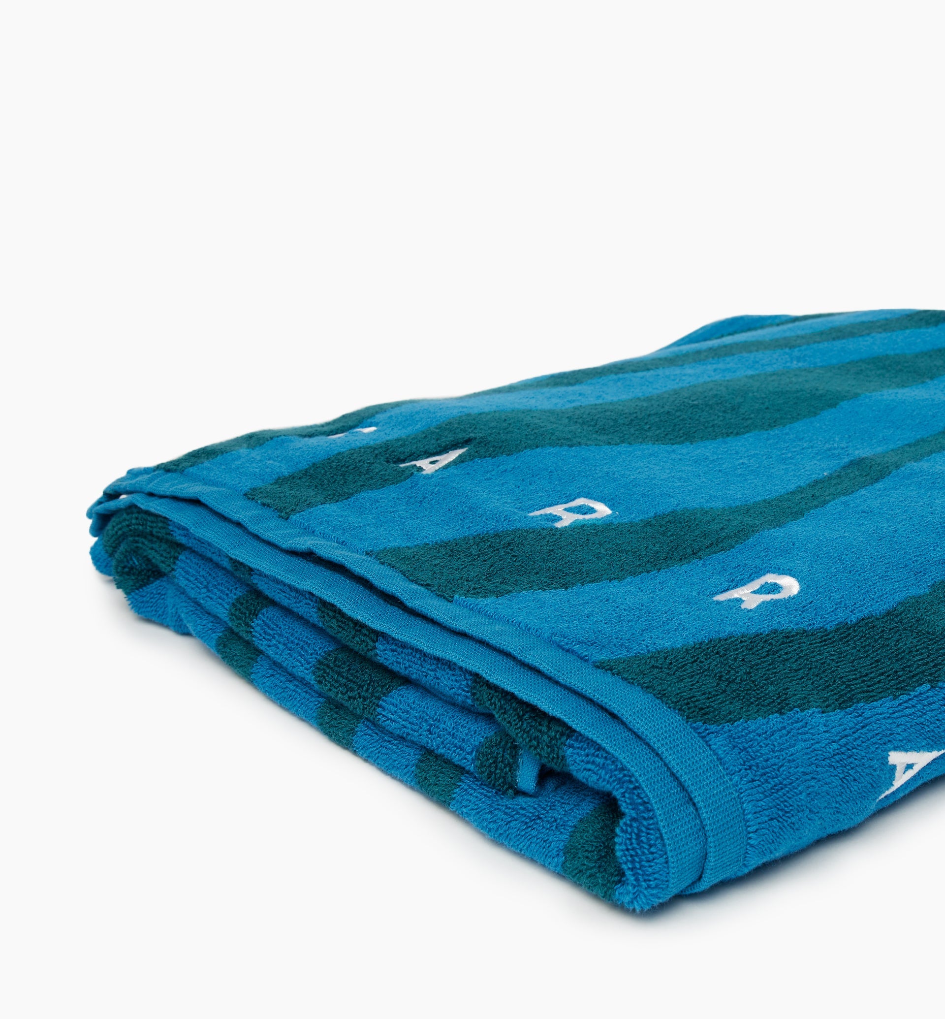 Parra - aqua weed waves beach towel